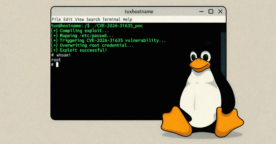 DirtyDecrypt: Linux-ytimen CVE-2026-31635 LPE-haavoittuvuudelle julkaistu PoC-koodi