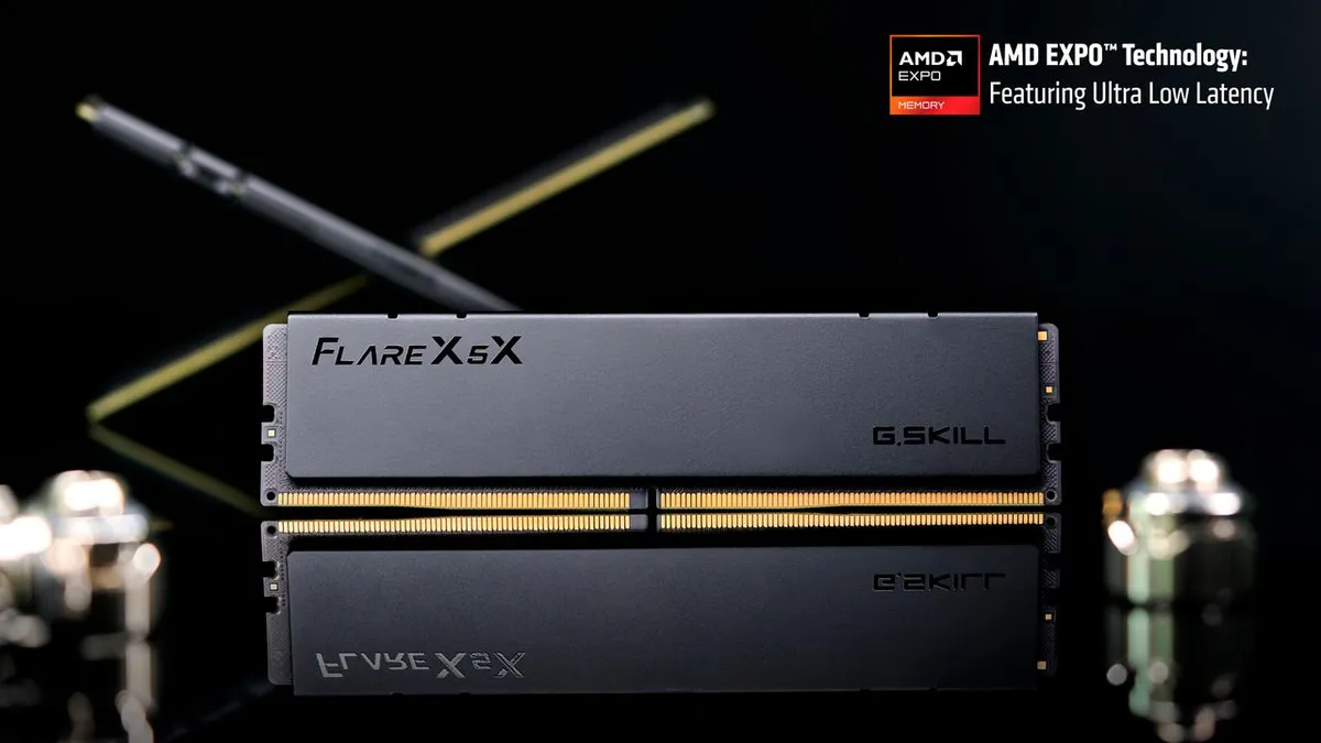 G.Skill julkisti uudet Flare X5X -muistit AMD EXPO ULL -tekniikalla